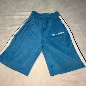 NWT Palm Angels Blue Logo Shorts Size Large